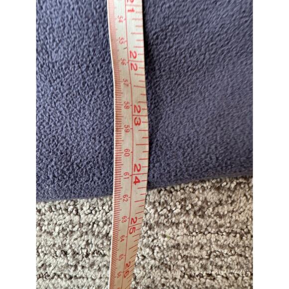 Women's North Face Quarter Zip Fleece. Size XL.   Grey Blue color - Picture 8 of 8